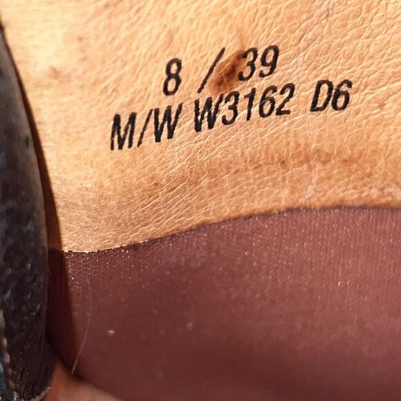 Born Black Leather Mules Size 8 - Picture 8 of 8